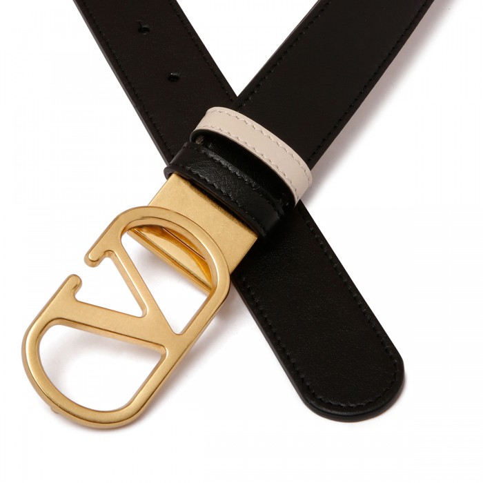 Le Noir Cortina Vlogo Signature Reversible Belt