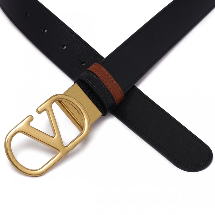 Le Noir Cortina Vlogo Signature Reversible Belt