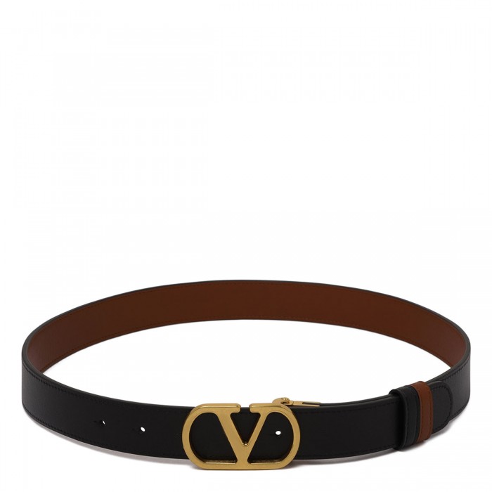 le noir cortina Vlogo signature reversible belt