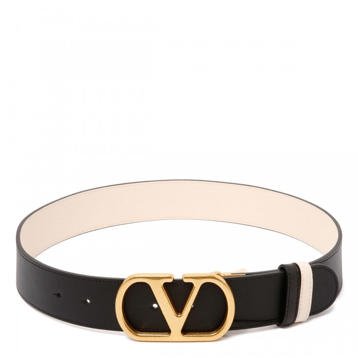 le noir cortina Vlogo signature reversible belt