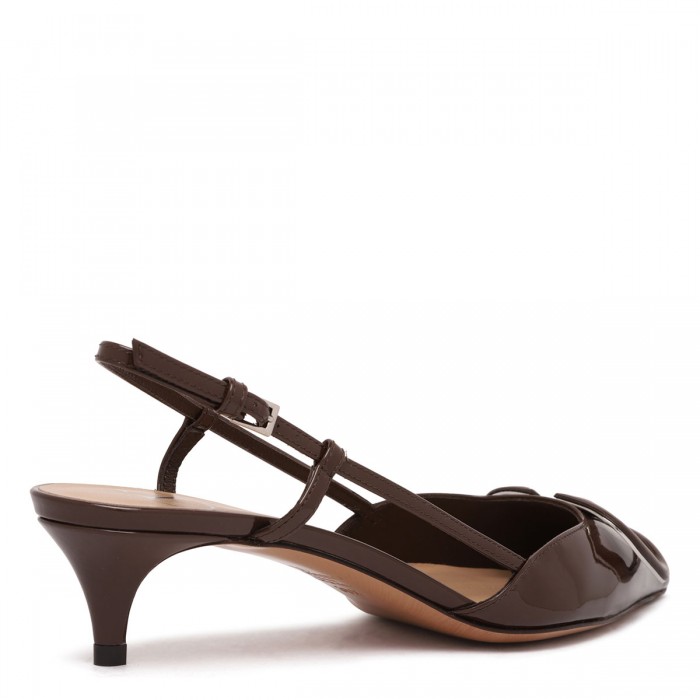 Le Noir Cortina Vlogo Signature Slingback Pumps