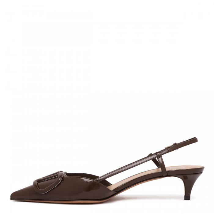 Le Noir Cortina Vlogo Signature Slingback Pumps