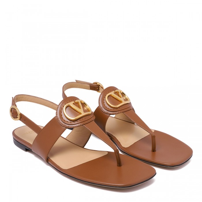 Le Noir Cortina VLogo Signature Thong Sandals
