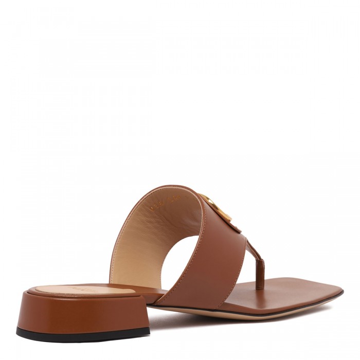 Le Noir Cortina VLogo Signature Thong Sandals