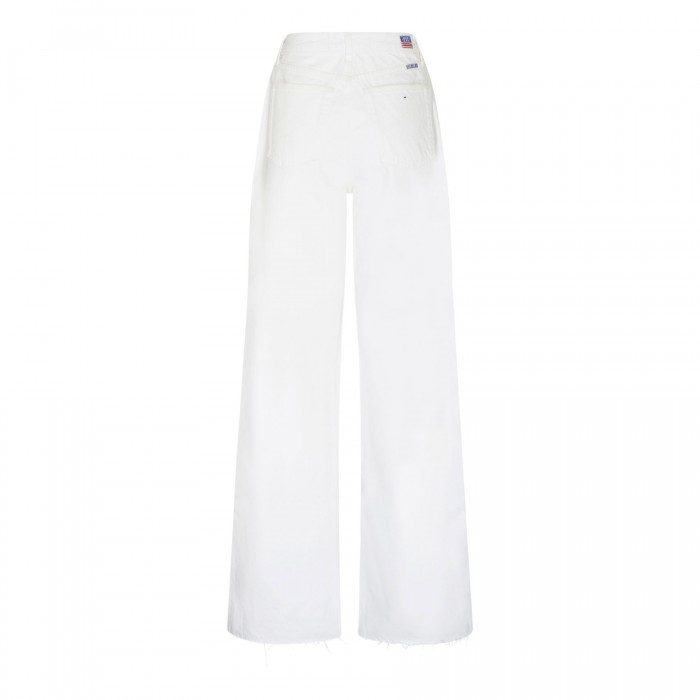 Le Noir Cortina White Palazzo Jeans