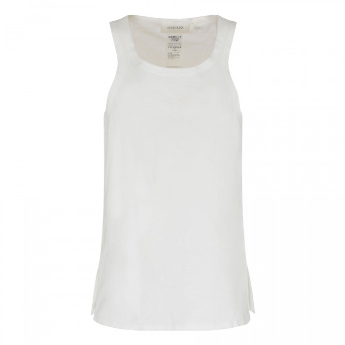 Le Noir Cortina White Supreme Tank Top