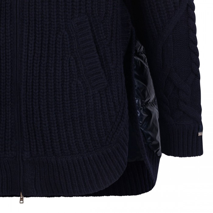 Le Noir Cortina Wool And Nylon Down Long Jacket