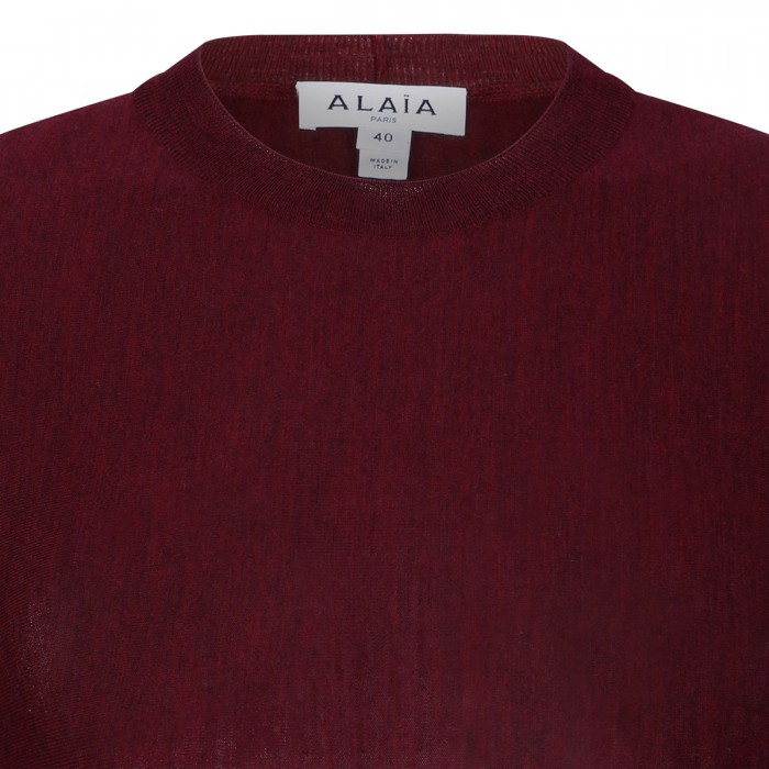 Le Noir Cortina Wool Knit Skater Dress