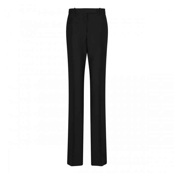 le noir cortina Wool-silk blend pants