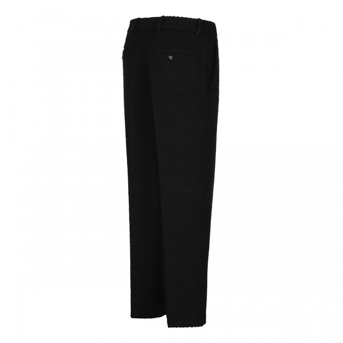 Le Noir Cortina Wool Tweed Pants