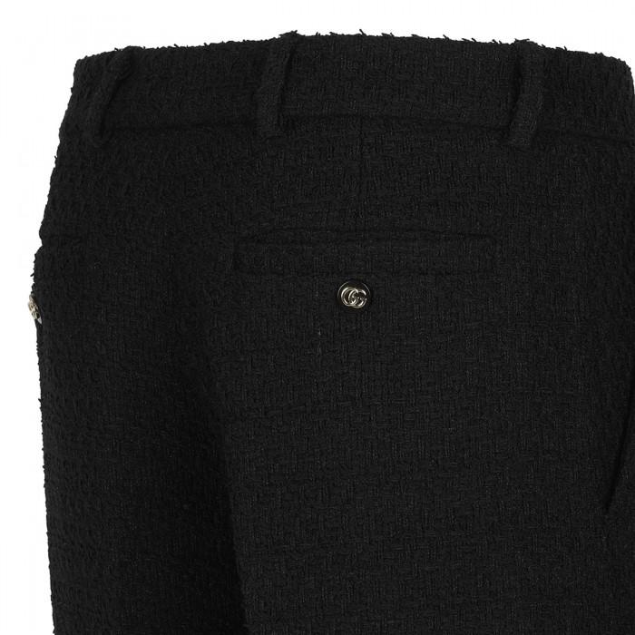 Le Noir Cortina Wool Tweed Pants