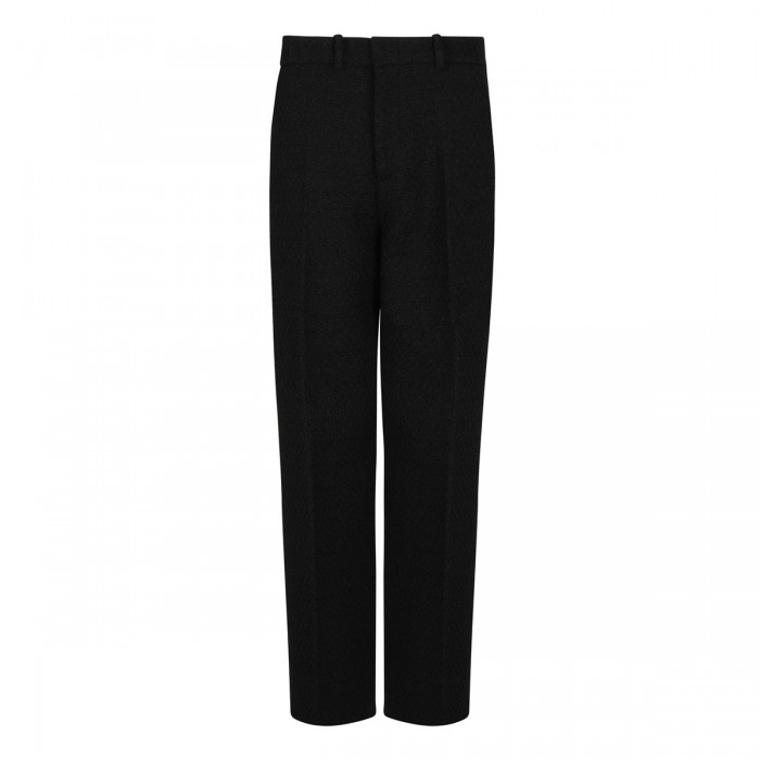 le noir cortina Wool tweed pants