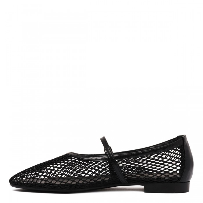 Le Noir Cortina Zante Mesh Ballerinas