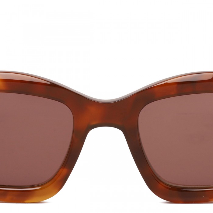 Le Noir Cortina Rectangular Tortoiseshell Sunglasses