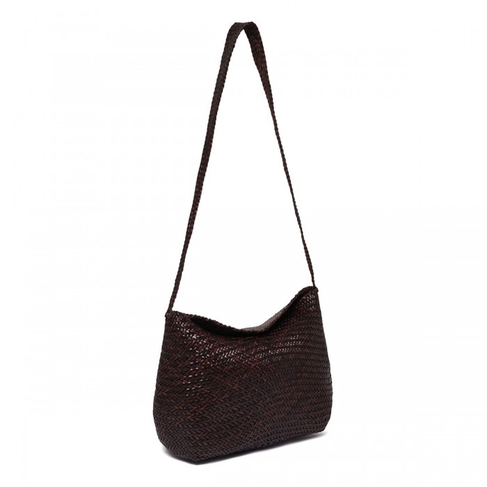 Le Noir Cortina Santa Marta Dark Brown Shoulder Bag