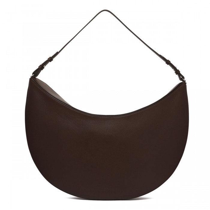 Le Noir Cortina The Ovalo Rond Leather Shoulder Bag