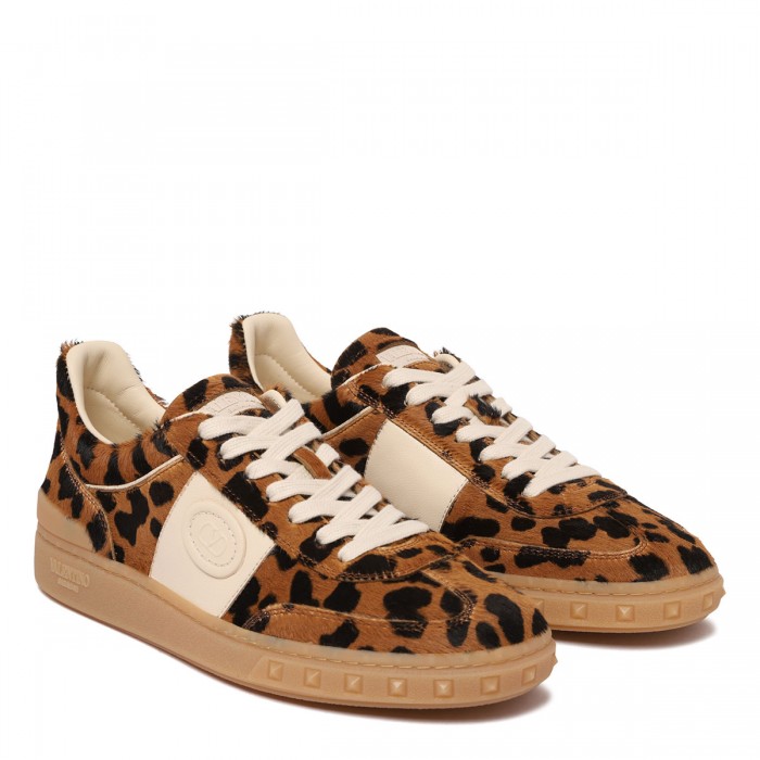 Le Noir Cortina Upvillage Pony-effect Calfskin Sneakers