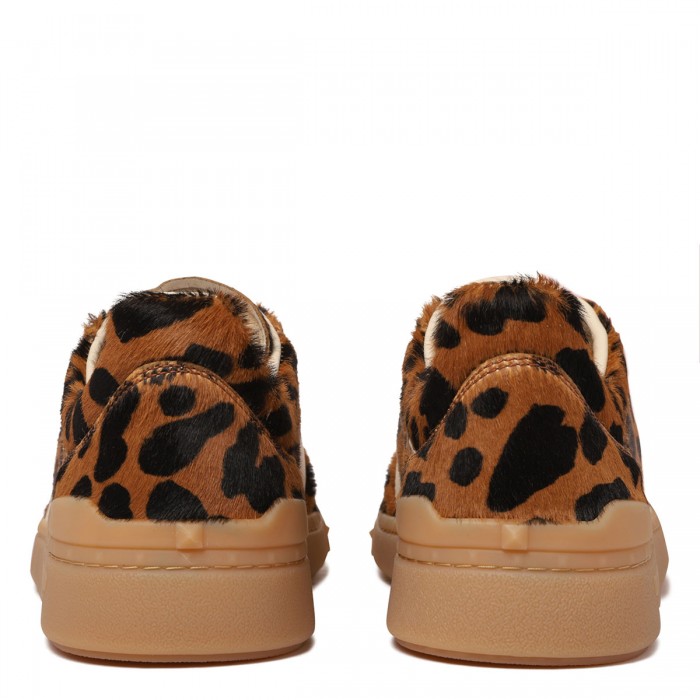 Le Noir Cortina Upvillage Pony-effect Calfskin Sneakers