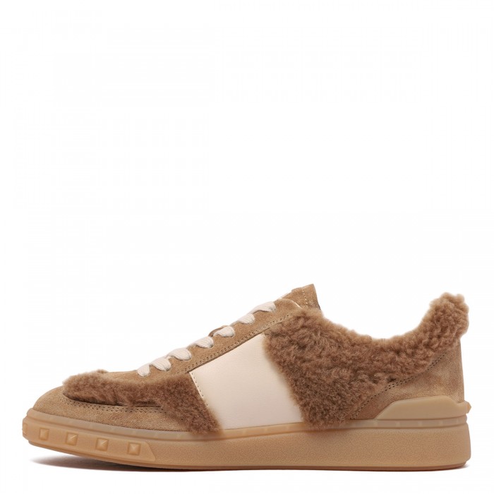 Le Noir Cortina Upvillage Shearling-effect Sneakers