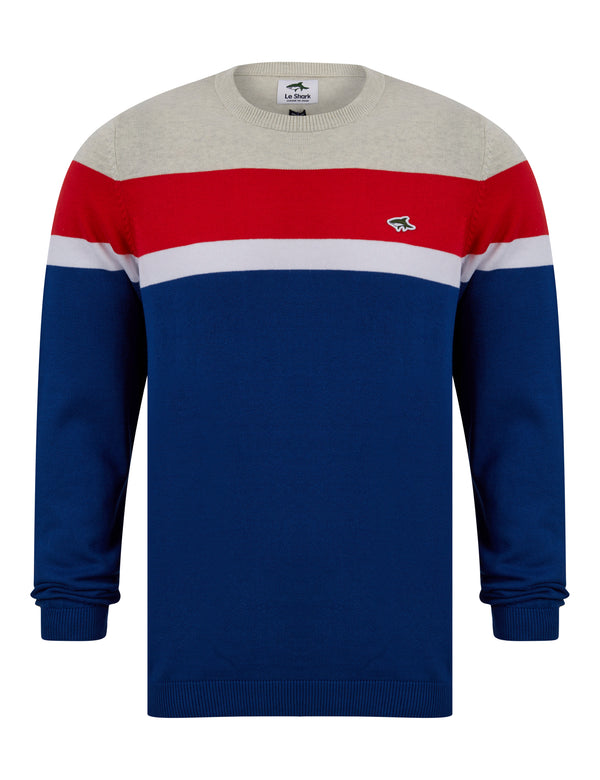 Le Shark Kano Stripe Colour Block Jumper