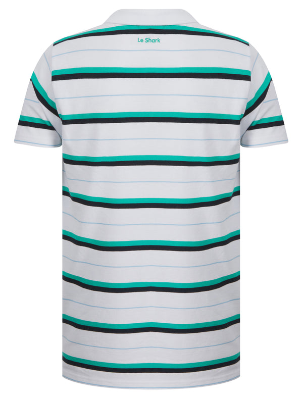 Le Shark Lant Cotton Striped Polo Shirt