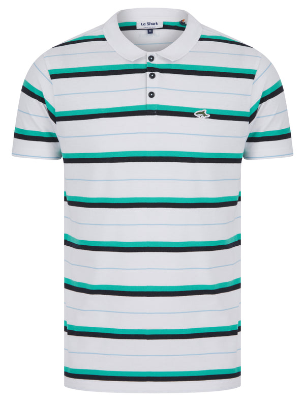 le shark Lant Cotton Striped Polo Shirt