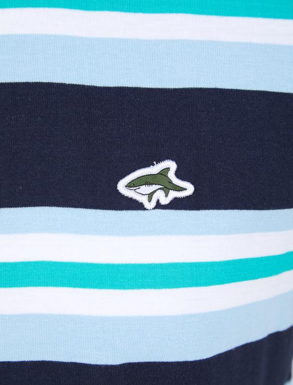Le Shark Ritchie Cotton Striped T-Shirt