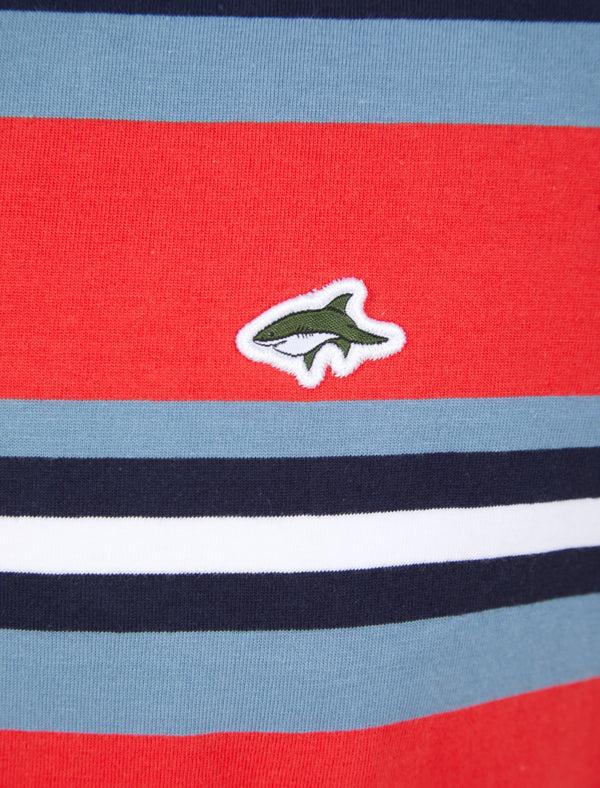 Le Shark Ritchie Cotton Striped T-Shirt