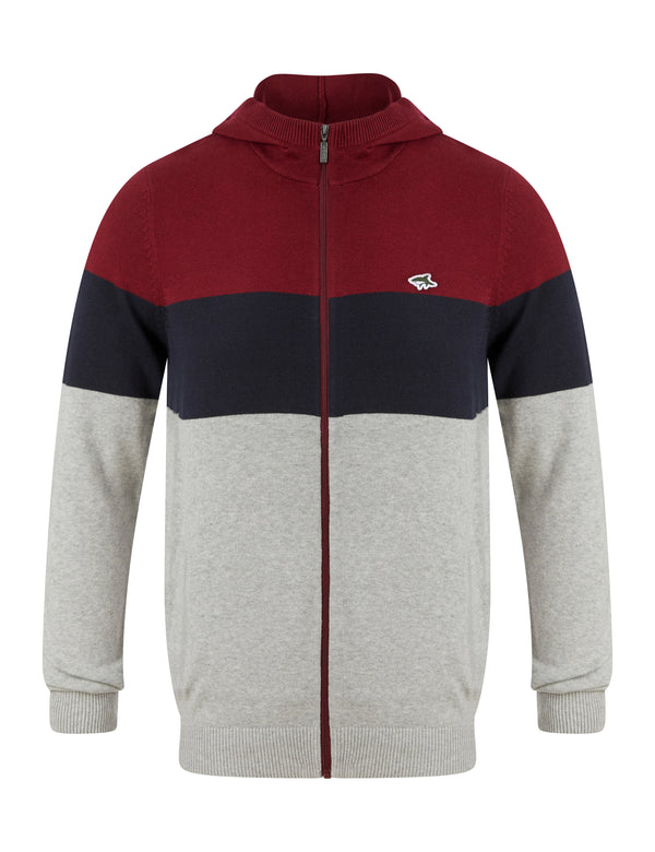 Le Shark Rubik Colour Block Zip Through Hoodie