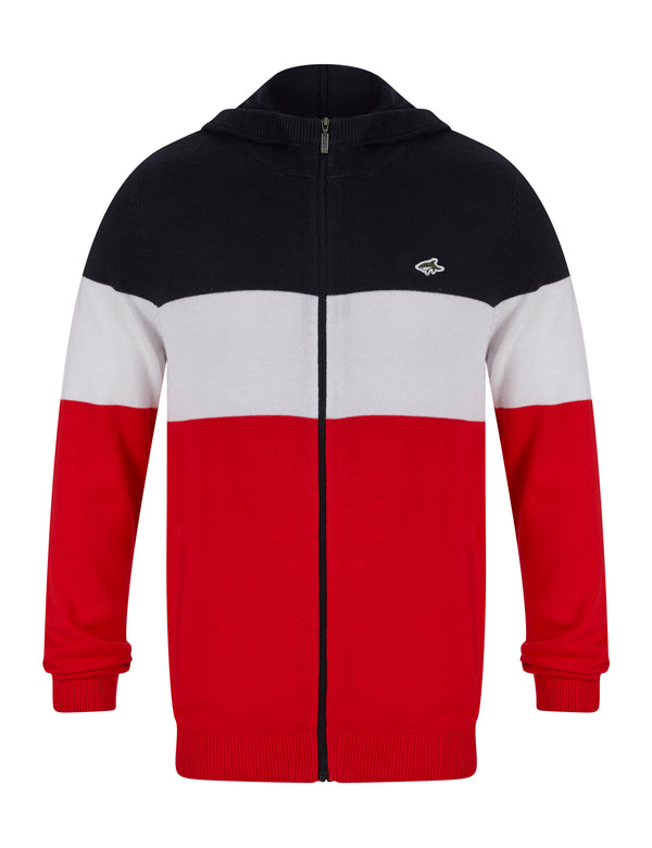 le shark Rubik Colour Block Zip Through Hoodie