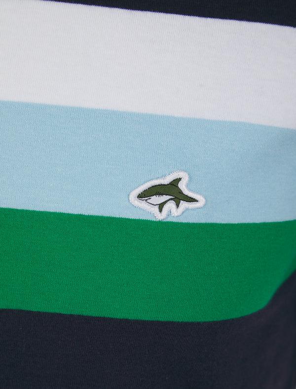 Le Shark Saunders Cotton Striped T-Shirt