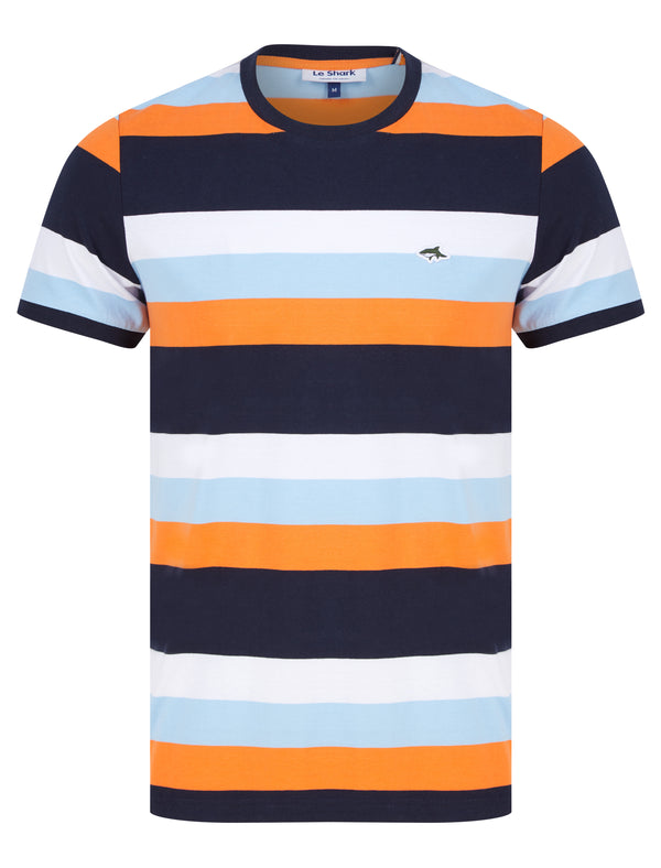 Le Shark Saunders Cotton Striped T-Shirt