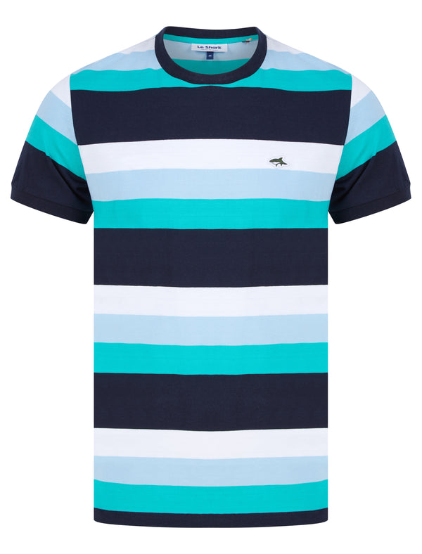 le shark Saunders Cotton Striped T-Shirt