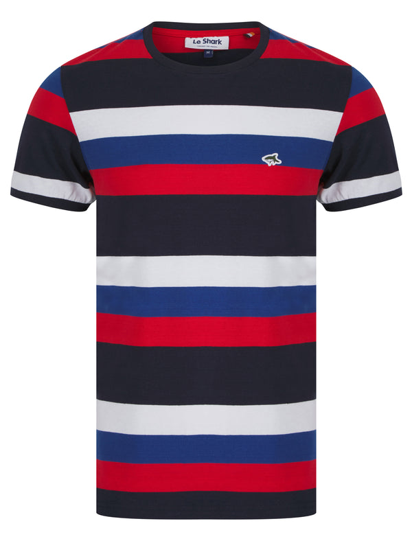 le shark Saunders Cotton Striped T-Shirt