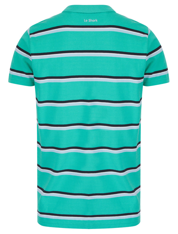 Le Shark Upwey Cotton Striped Polo Shirt