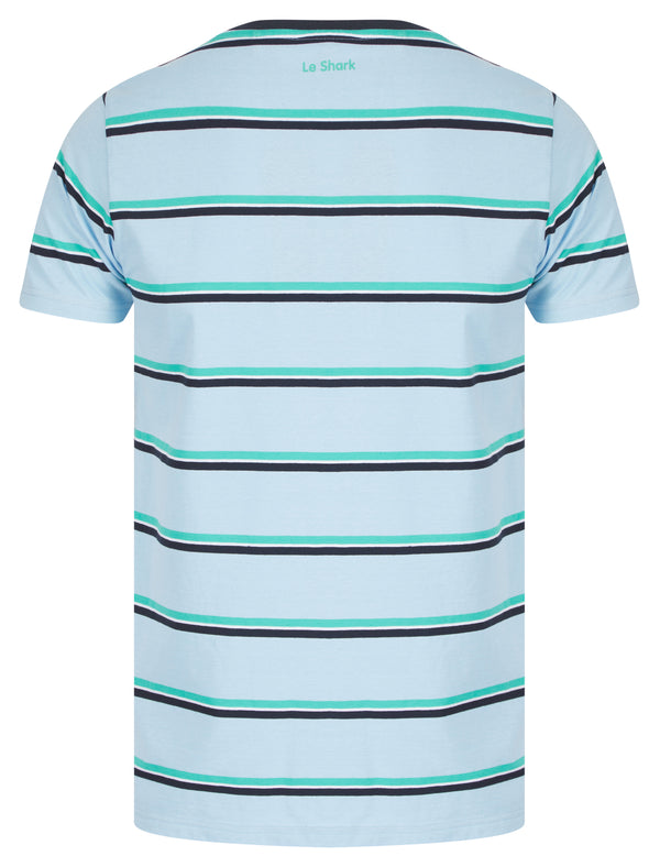 Le Shark Wansdown Cotton Striped T-Shirt