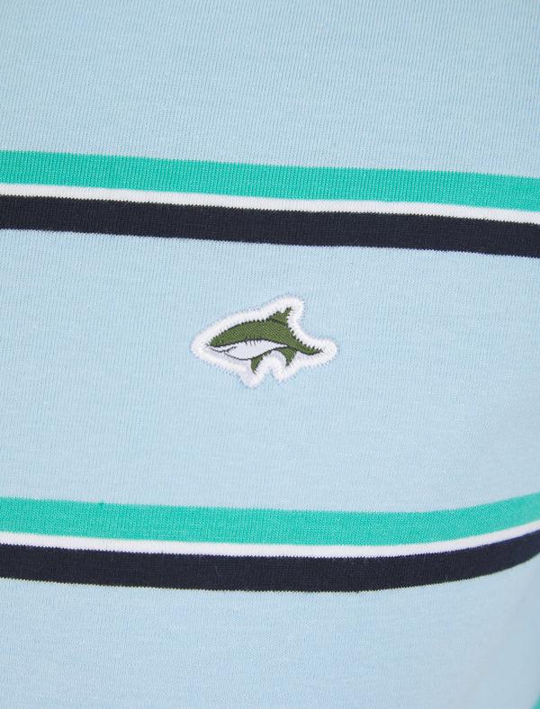 Le Shark Wansdown Cotton Striped T-Shirt