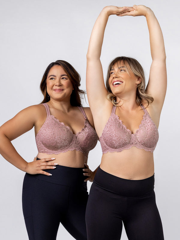 Leading Lady The Ava - Scalloped Lace Underwire Bra