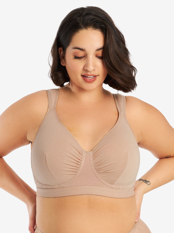 leading lady The Evie - All-Day Cotton Comfort Bra