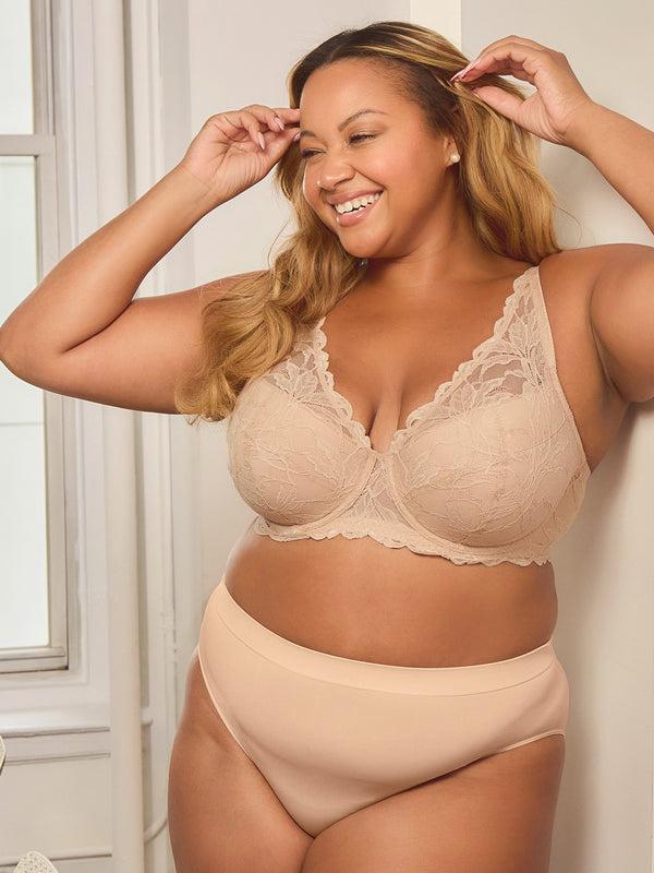 Leading Lady The Willow - Lace Plunge Underwire Bra