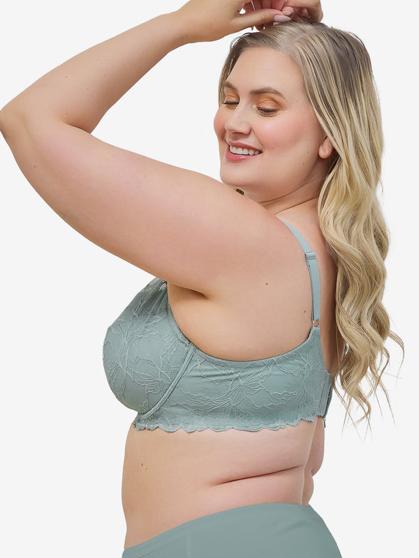 Leading Lady The Willow - Lace Plunge Underwire Bra