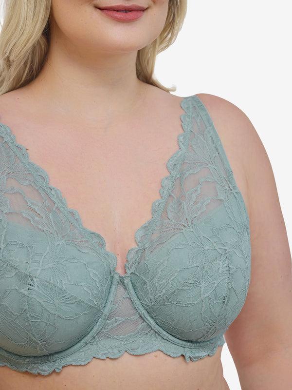 Leading Lady The Willow - Lace Plunge Underwire Bra