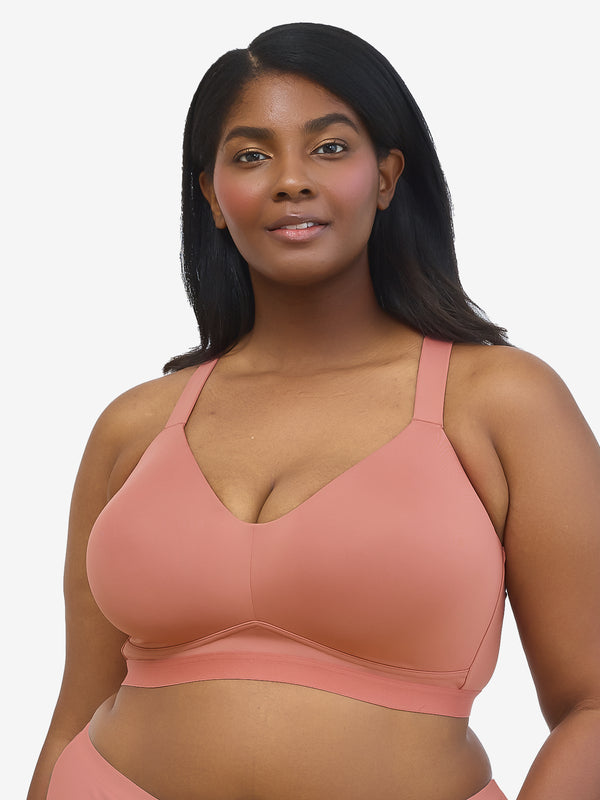 leading lady The Aurora - Lightly Lined Microfiber Wireless Bra