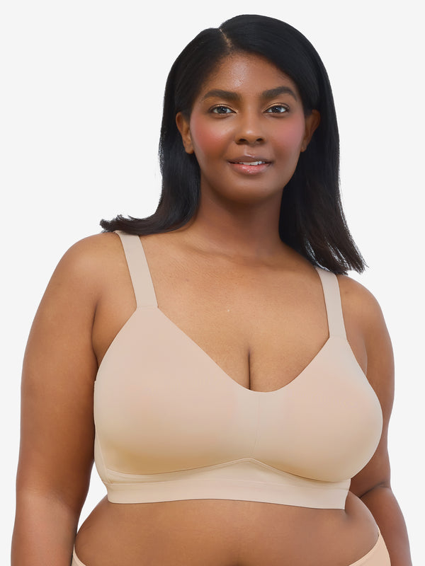 leading lady The Aurora - Lightly Lined Microfiber Wireless Bra