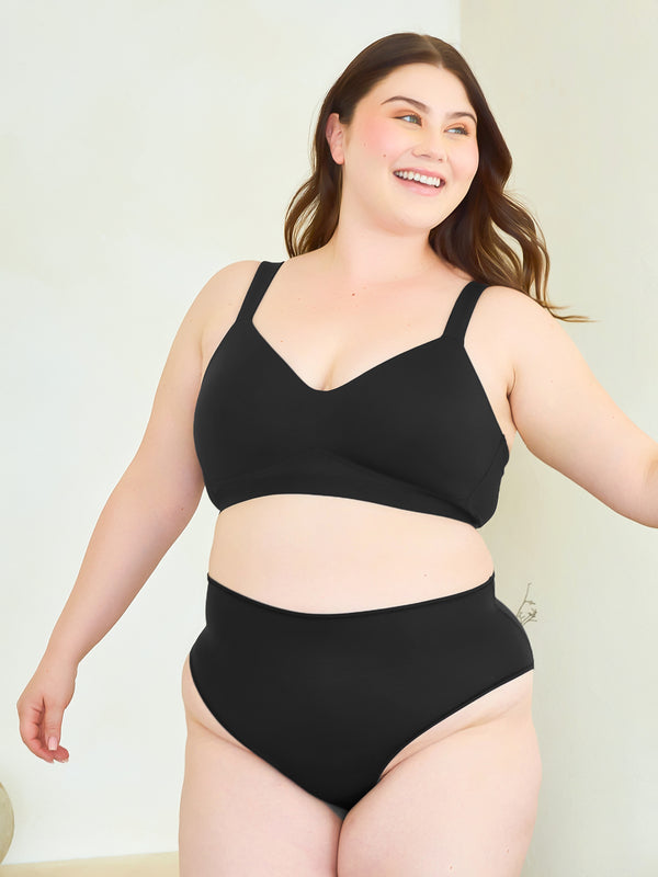 Leading Lady The Aurora - Lightly Lined Microfiber Wireless Bra