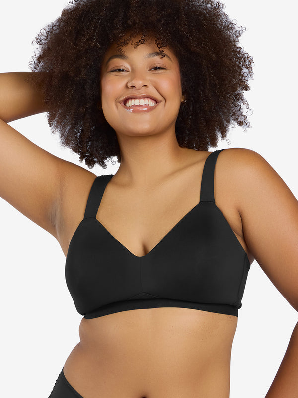 leading lady The Aurora - Lightly Lined Microfiber Wireless Bra