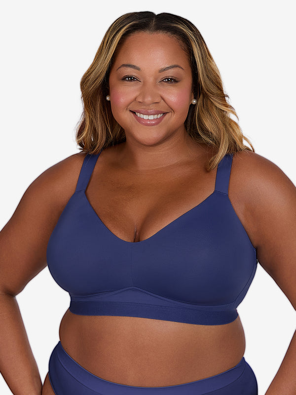 leading lady The Aurora - Lightly Lined Microfiber Wireless Bra
