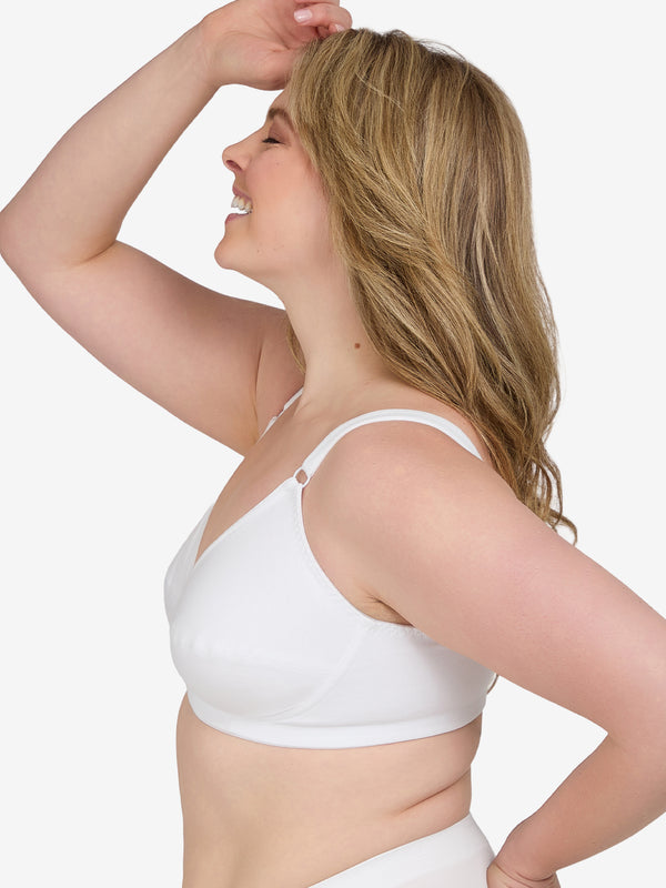 Leading Lady The Bettie - Cotton Latex-Free Wireless Bra