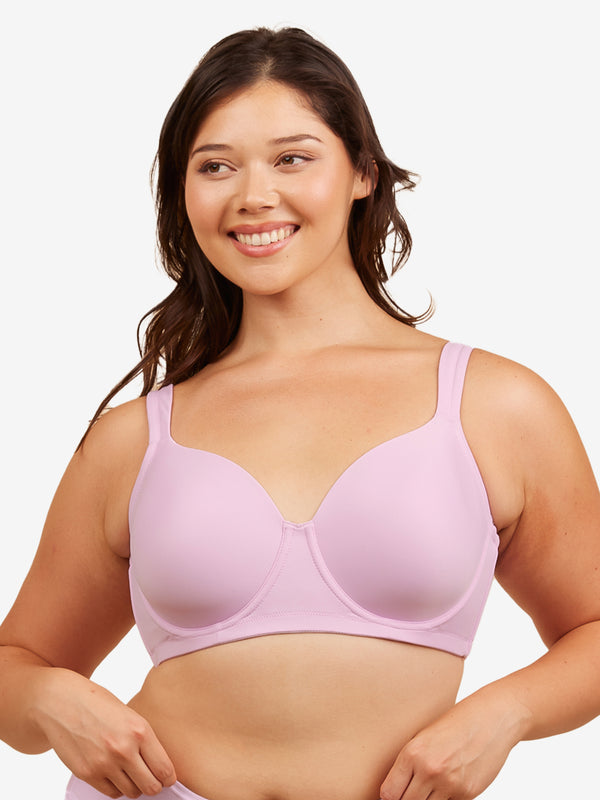 leading lady The Brigitte Full Coverage - Padded Underwire T-Shirt Bra