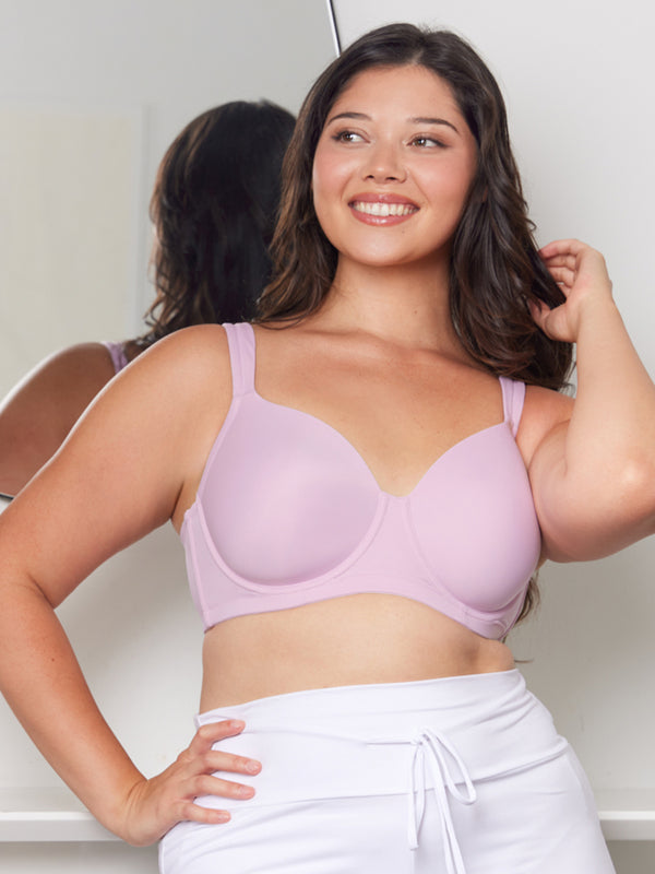 Leading Lady The Brigitte Full Coverage - Padded Wireless T-Shirt Bra